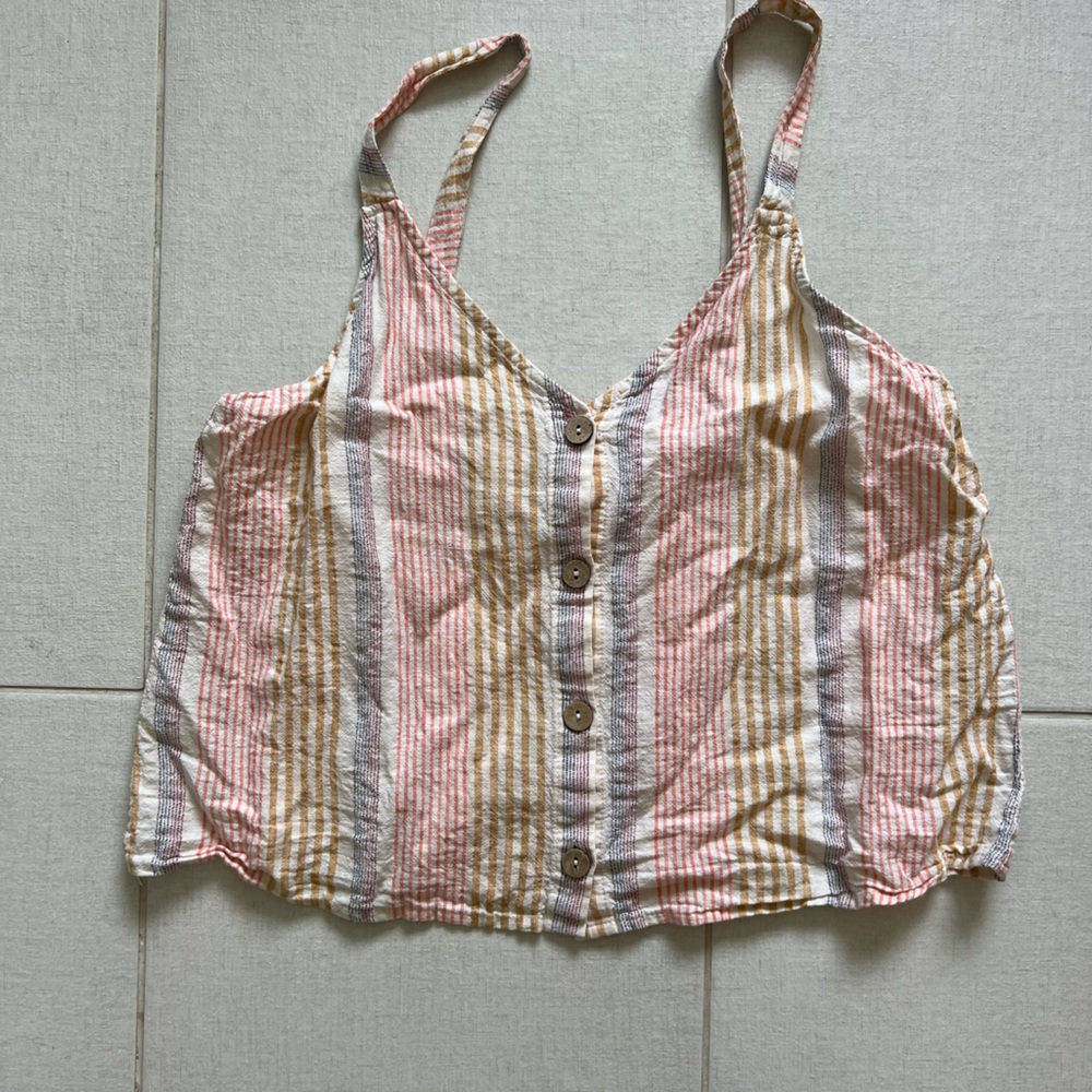 Striped Ruby Moon Tank - Picture 2 of 4